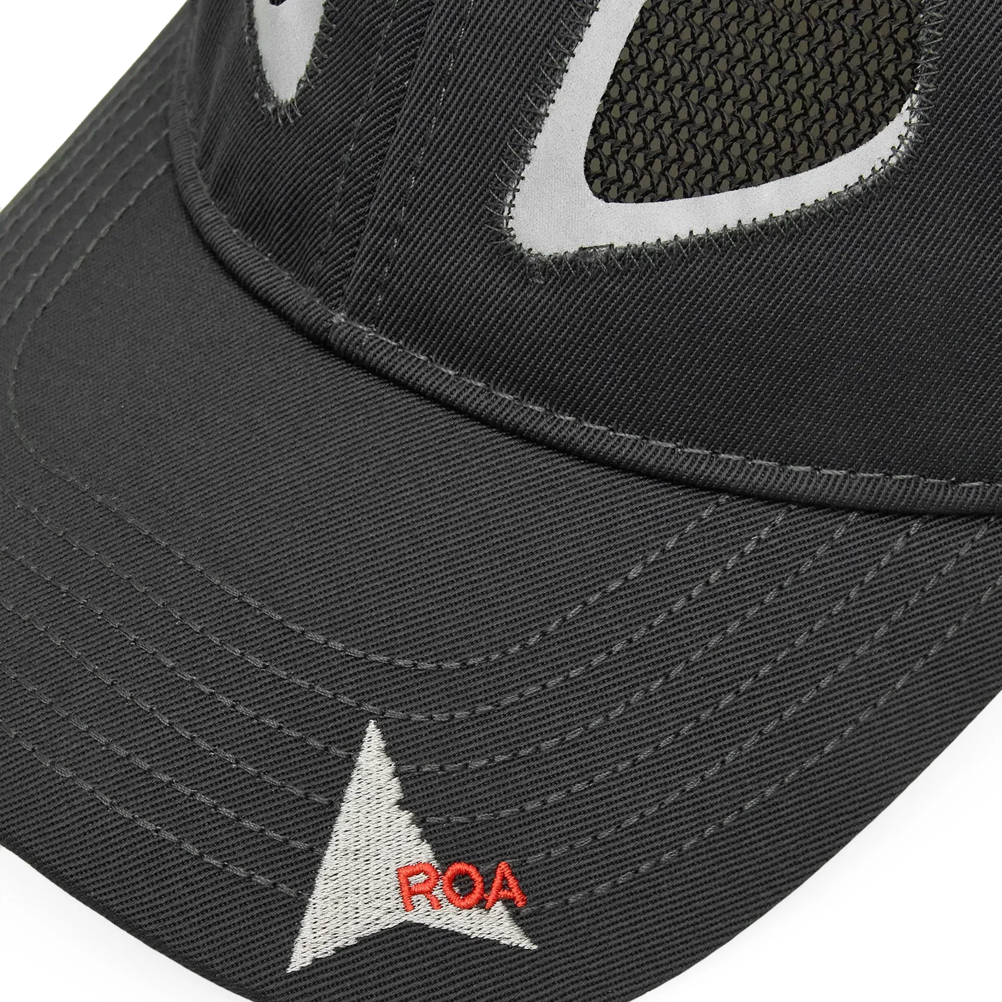 ROA 6 Panel Cap Charcoal