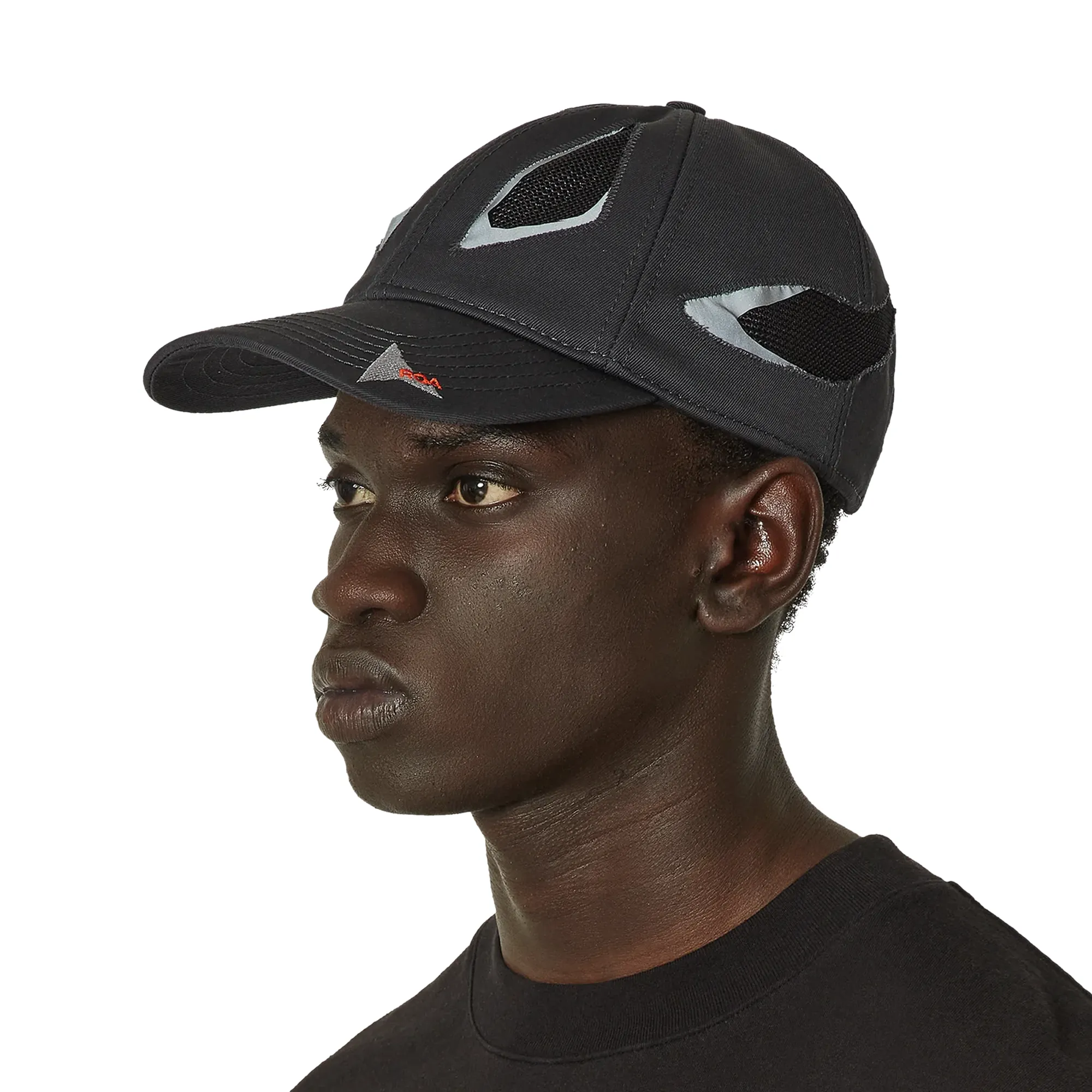ROA 6 Panel Cap Charcoal