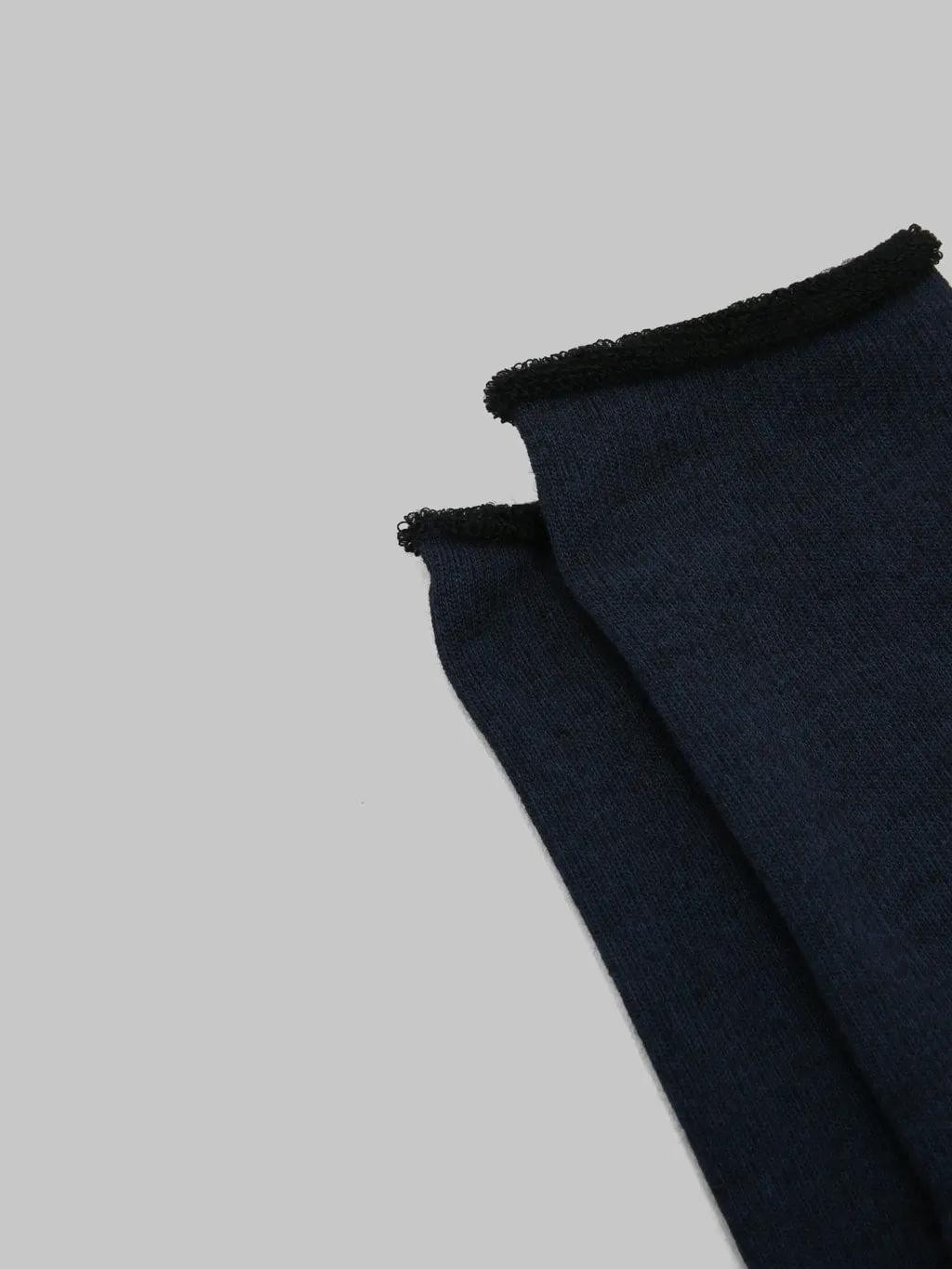 ROTOTO City Socks Navy/Black