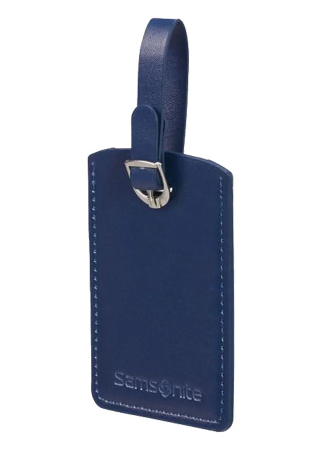 Samsonite Accessories Rectangle Luggage Tag - Blue
