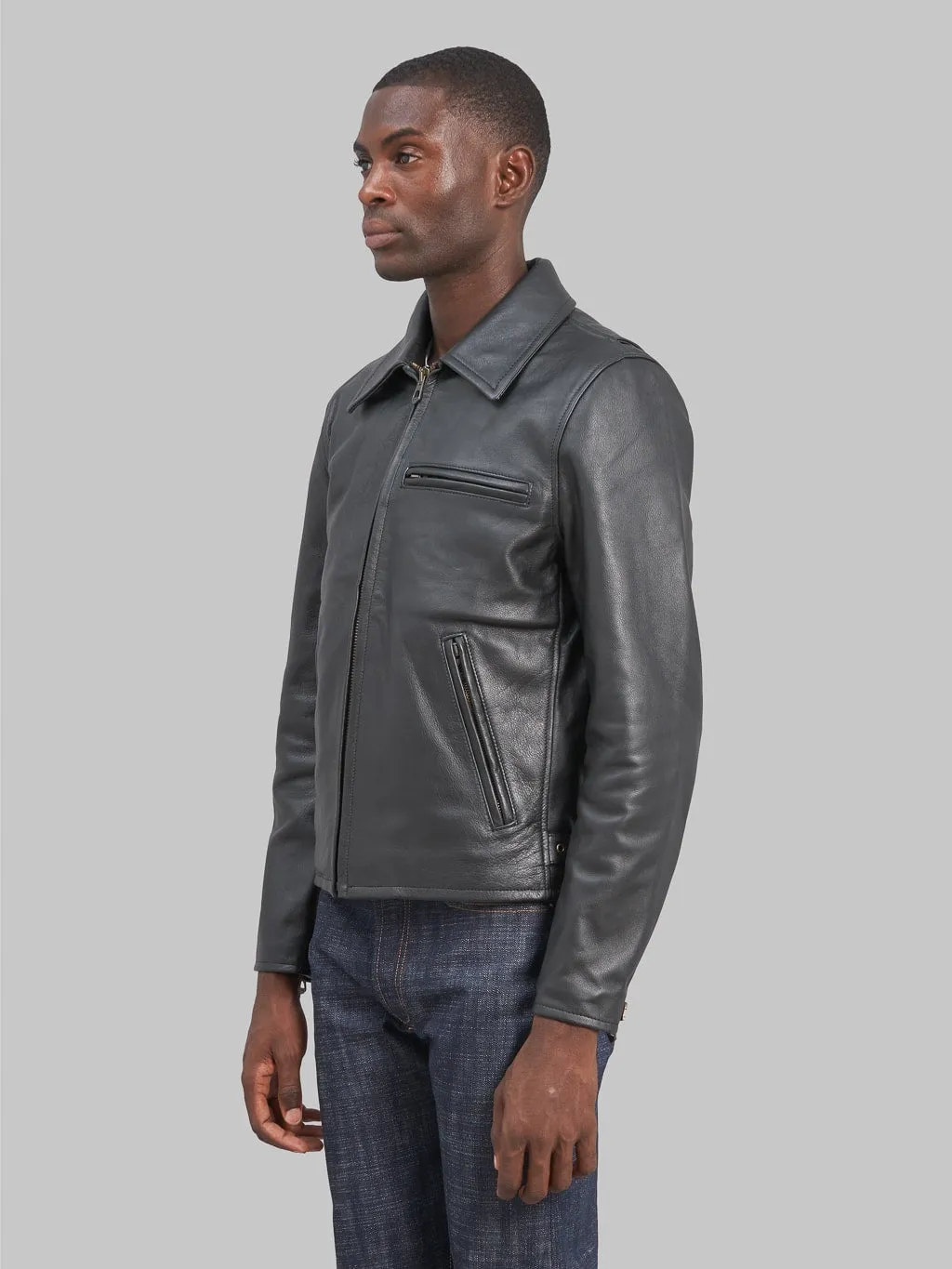 Shangri-La Heritage Varenne Black Leather Jacket