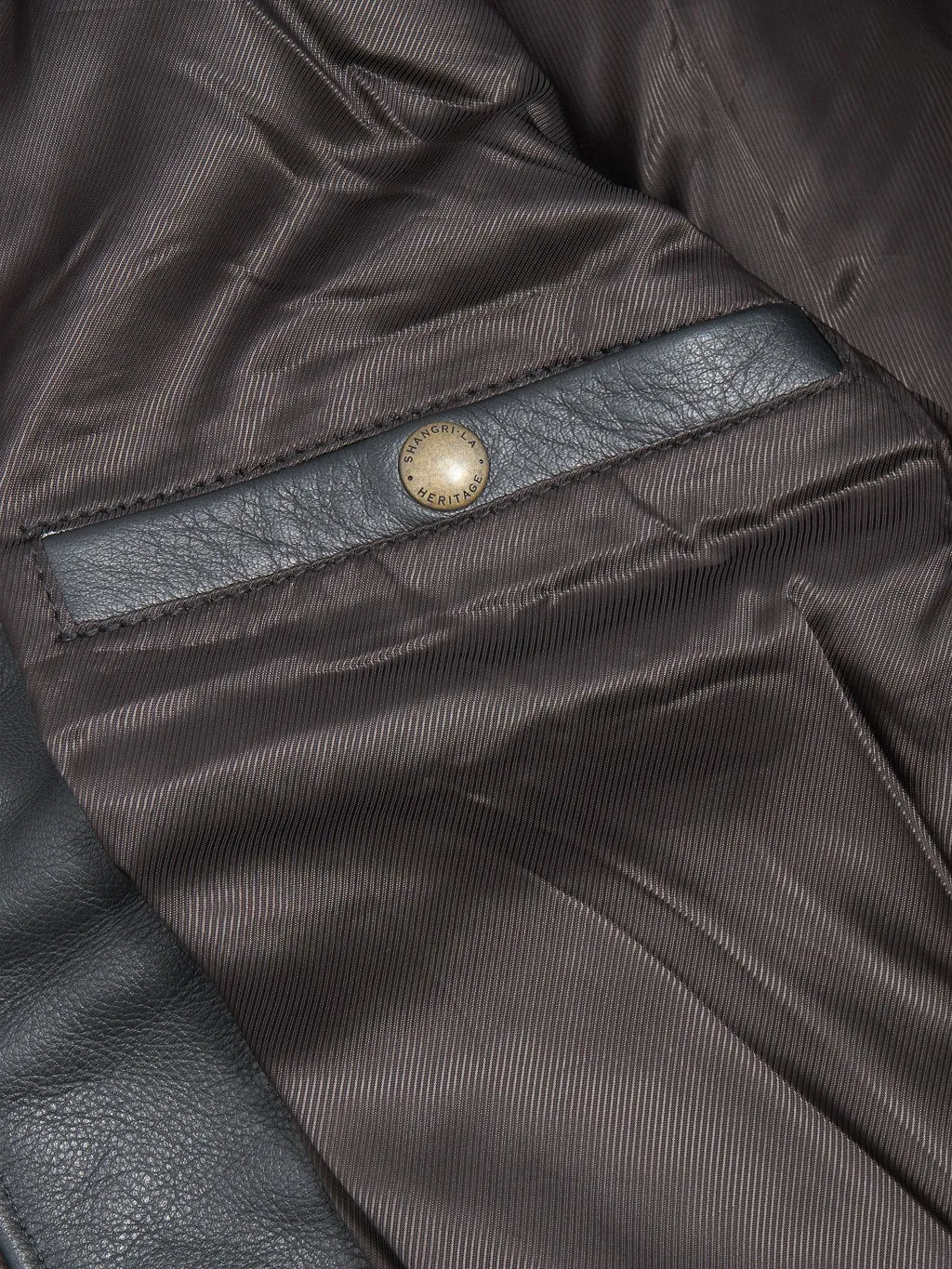 Shangri-La Heritage Varenne Black Leather Jacket