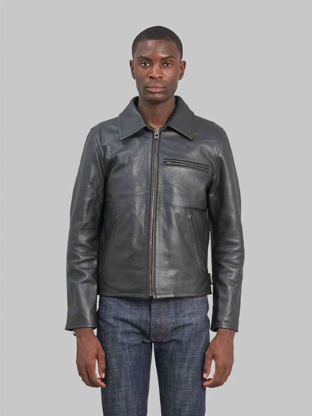 Shangri-La Heritage Varenne Black Leather Jacket