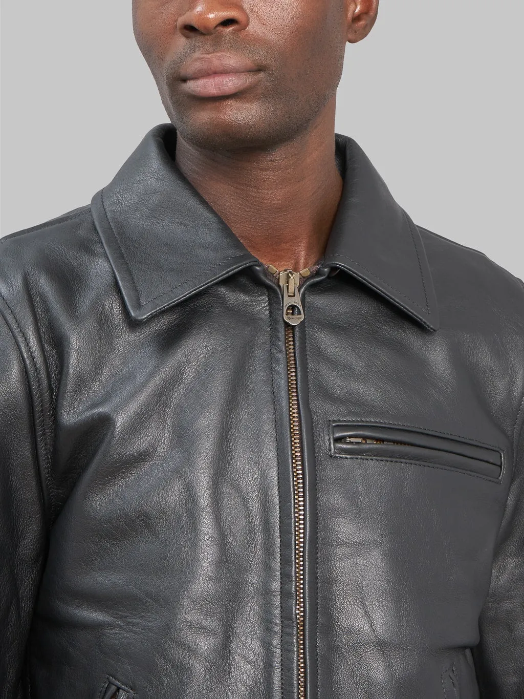 Shangri-La Heritage Varenne Black Leather Jacket
