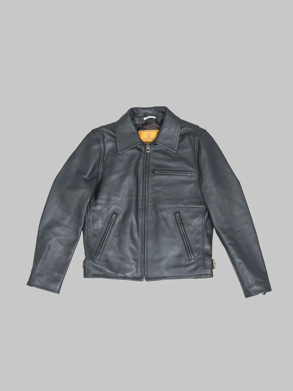 Shangri-La Heritage Varenne Black Leather Jacket