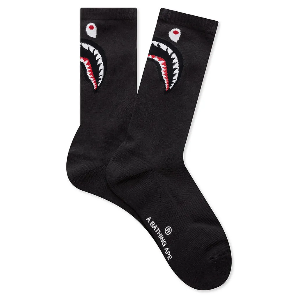 Shark Socks - Black