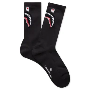 Shark Socks - Black