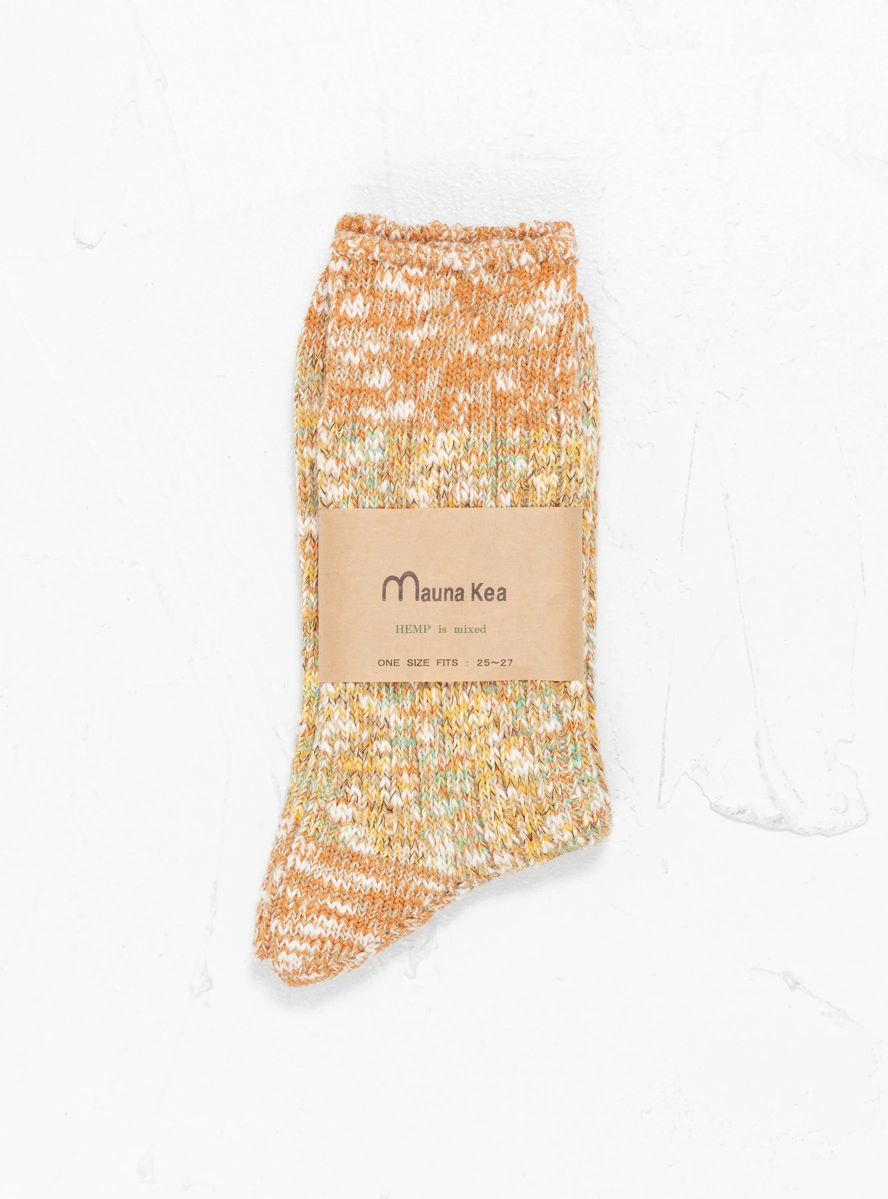 Slabs and Ripple Socks Mustard