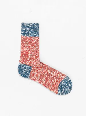 Slabs and Ripple Socks Red