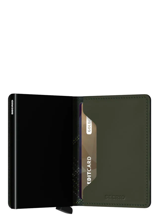 Slimwallet Stitch Linea Lime