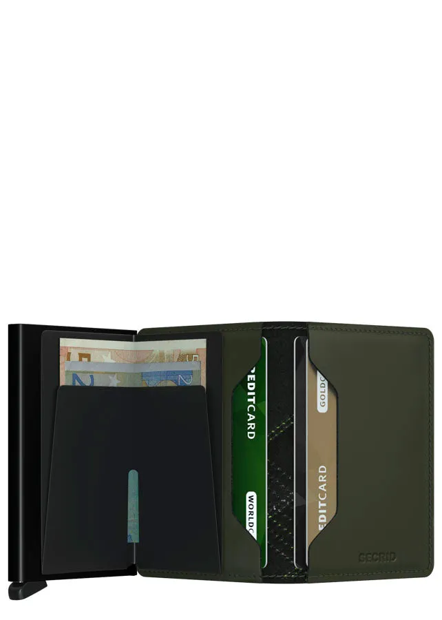 Slimwallet Stitch Linea Lime