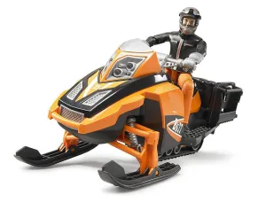 Snowmobile w Driver & Accessories