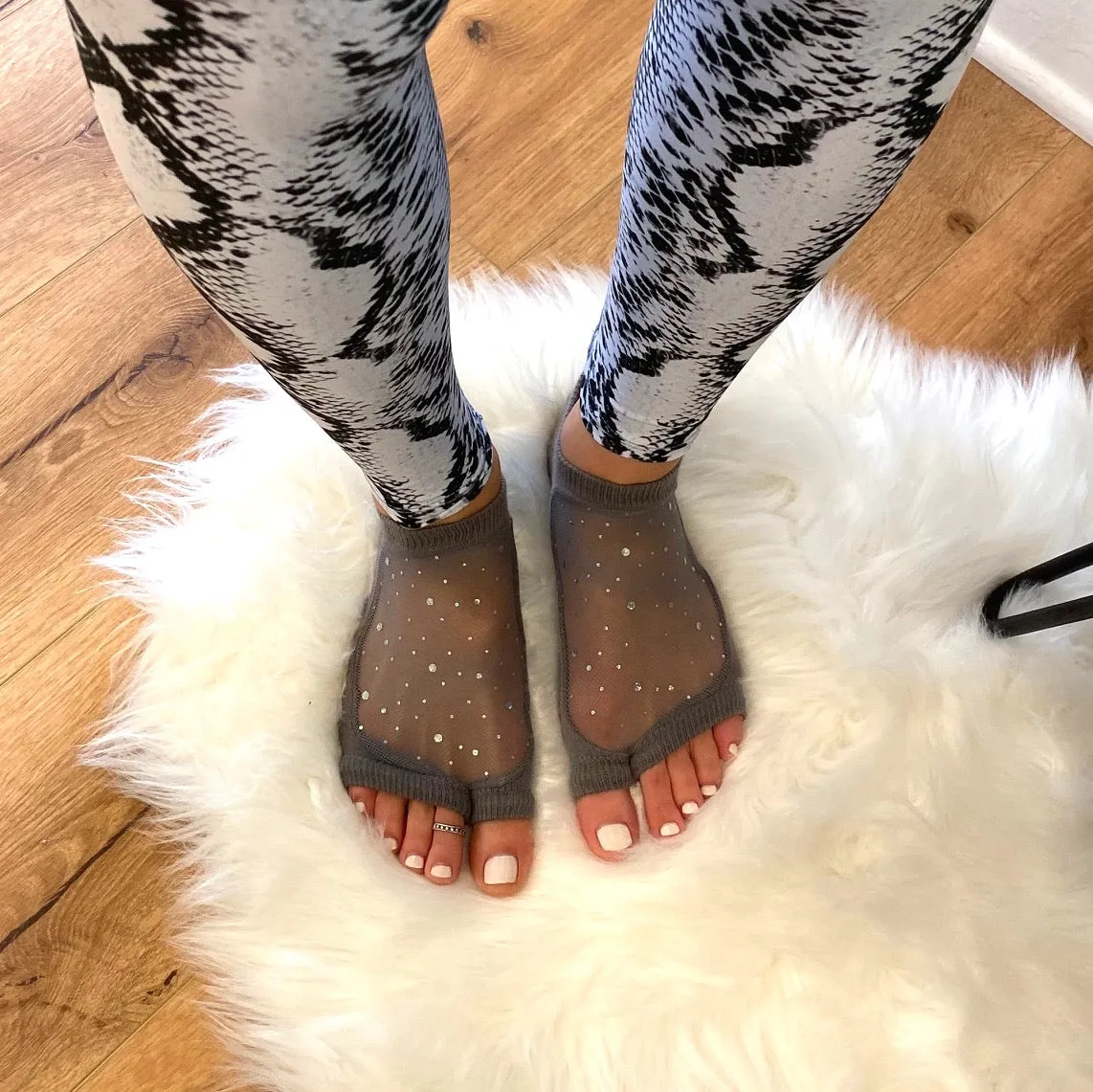 Star Grip Sock - Open Toe (Barre / Pilates)