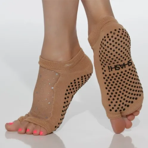 Star Grip Sock - Open Toe (Barre / Pilates)