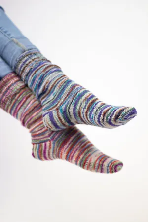 Sugar Saki Basic Toe Up Sock