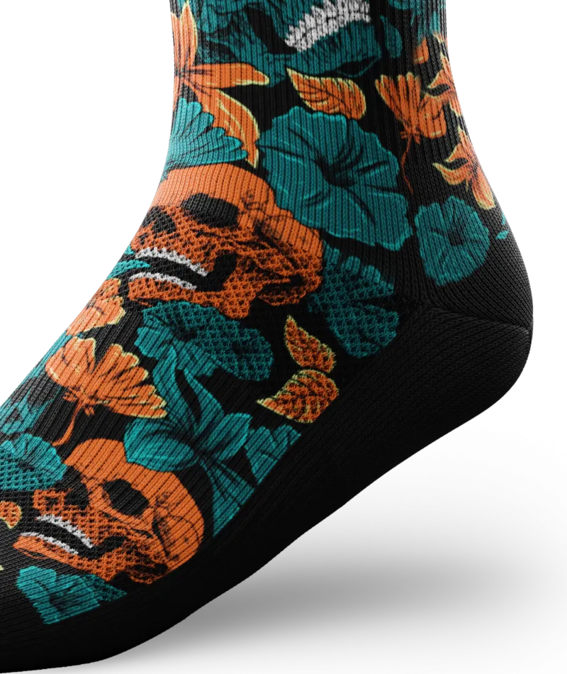 Summer Skeletor Crew Socks