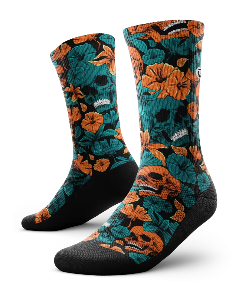 Summer Skeletor Crew Socks