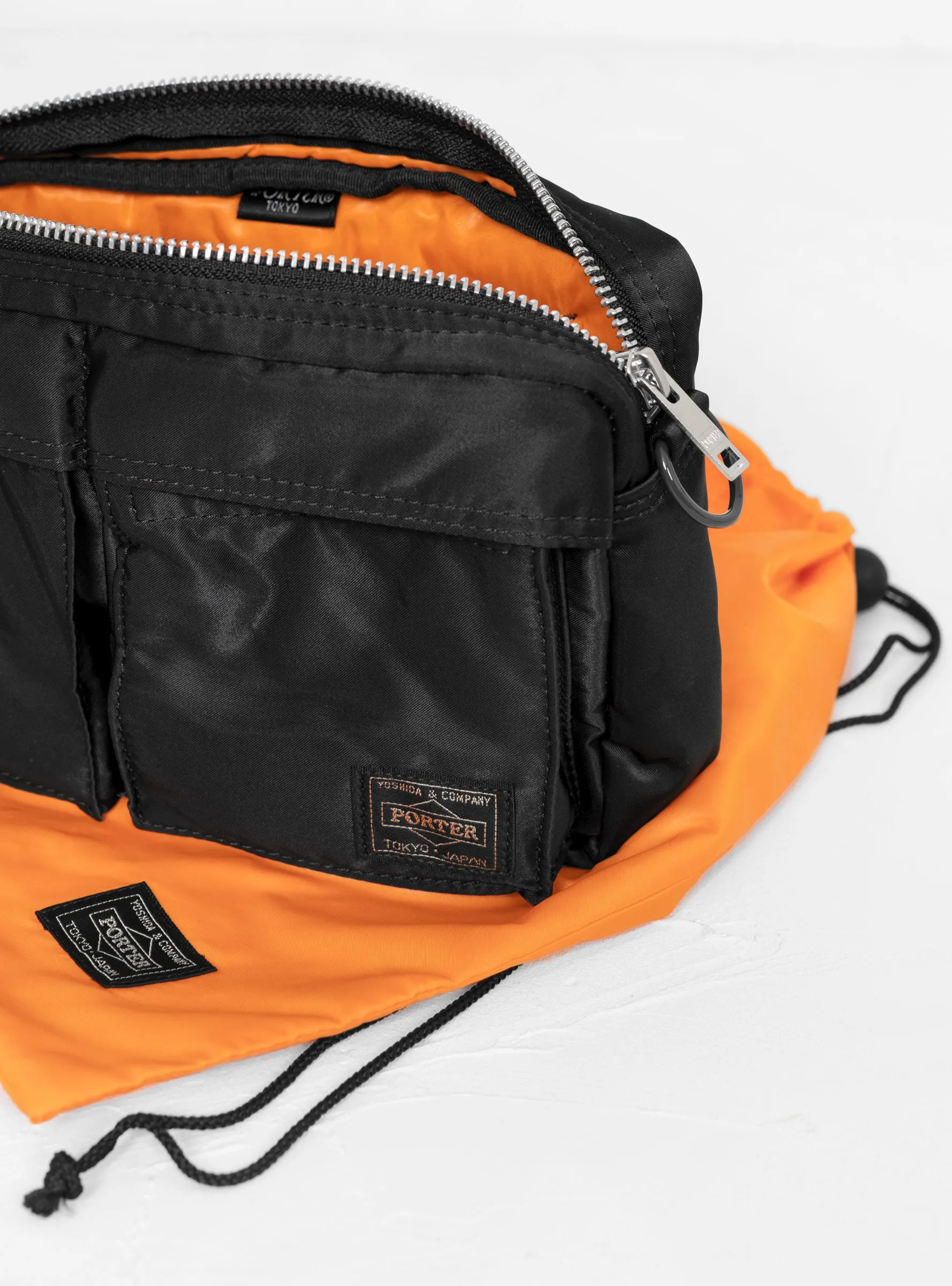TANKER Clip Shoulder Bag Black