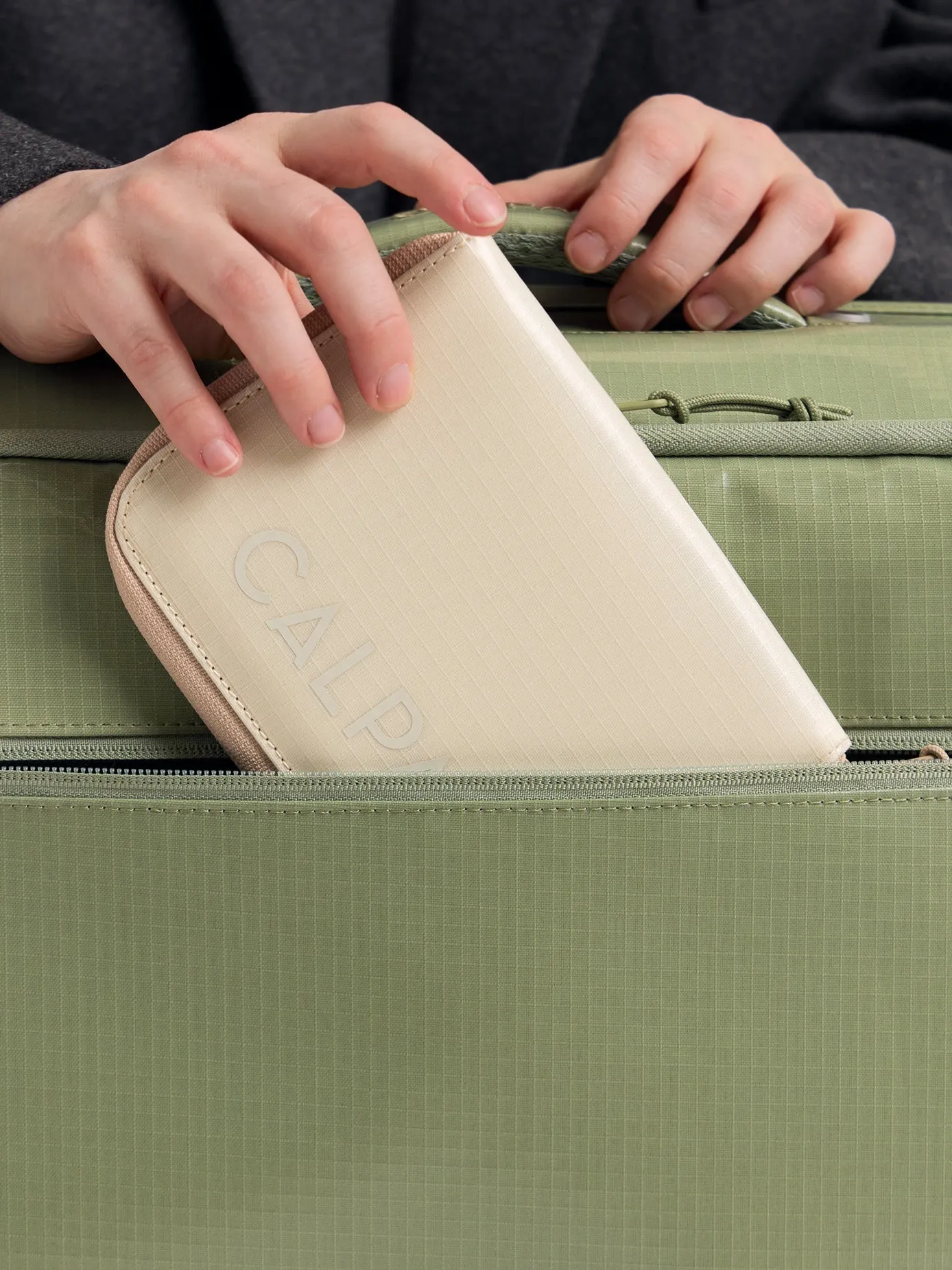 Terra Zippered Passport Wallet
