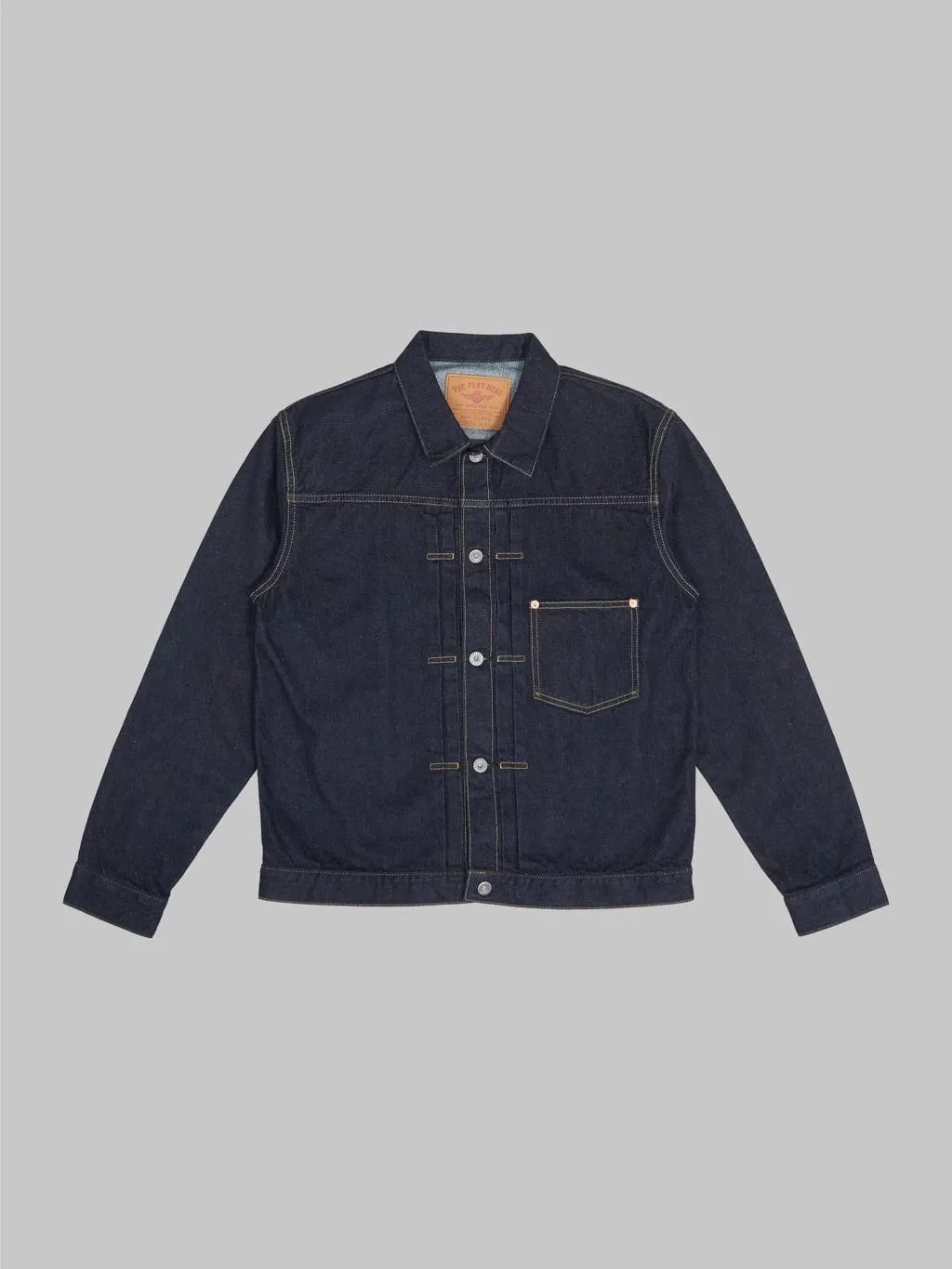 The Flat Head 12oz 40's Denim Jacket