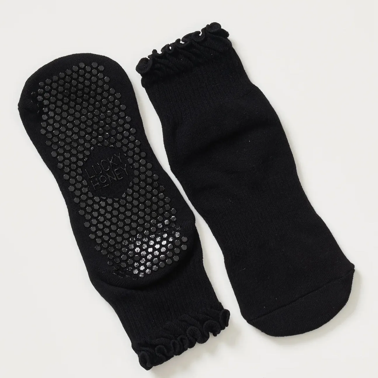 The Ruffle Grip Sock (Barre/Pilates)