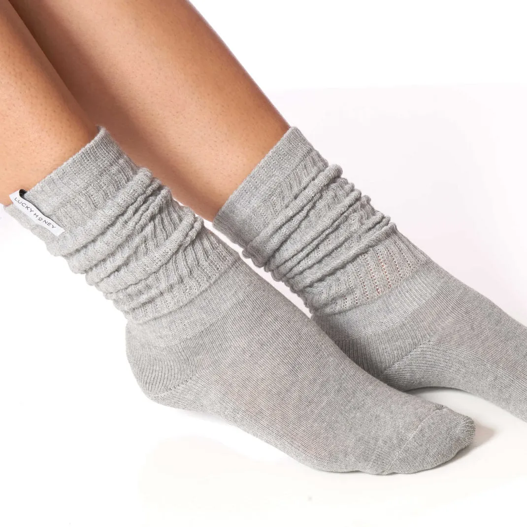 The Scrunchie Sock - Non Grip