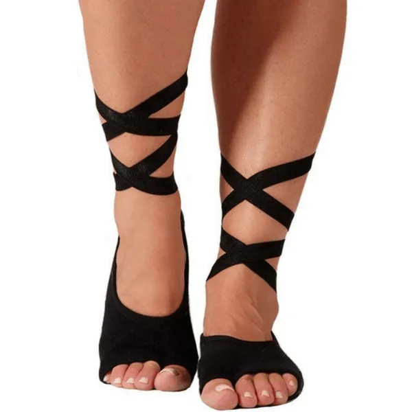 The Toeless Honey Grip Sock (Barre / Pilates)