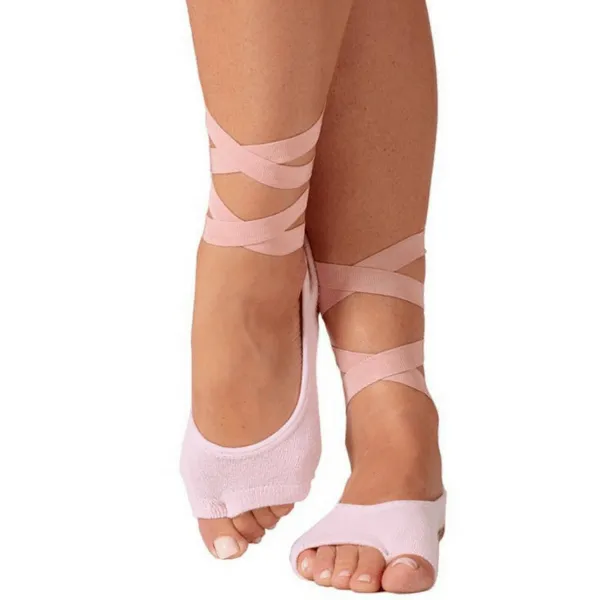 The Toeless Honey Grip Sock (Barre / Pilates)