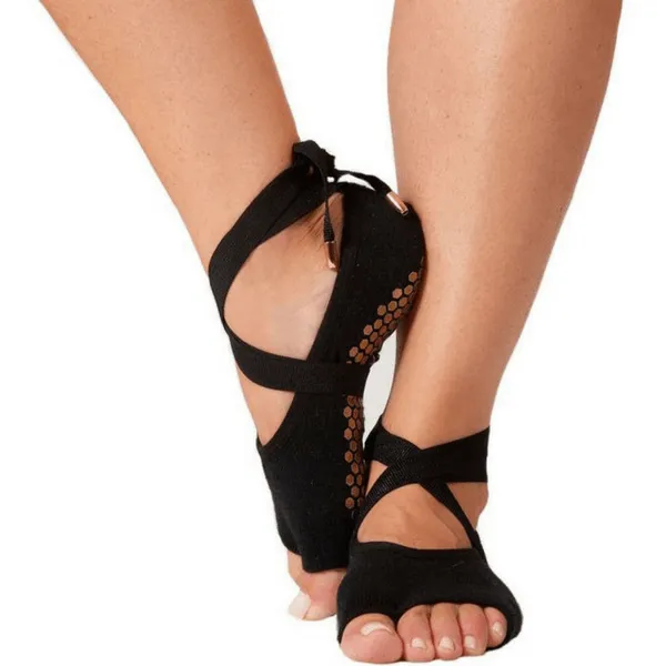 The Toeless Honey Grip Sock (Barre / Pilates)