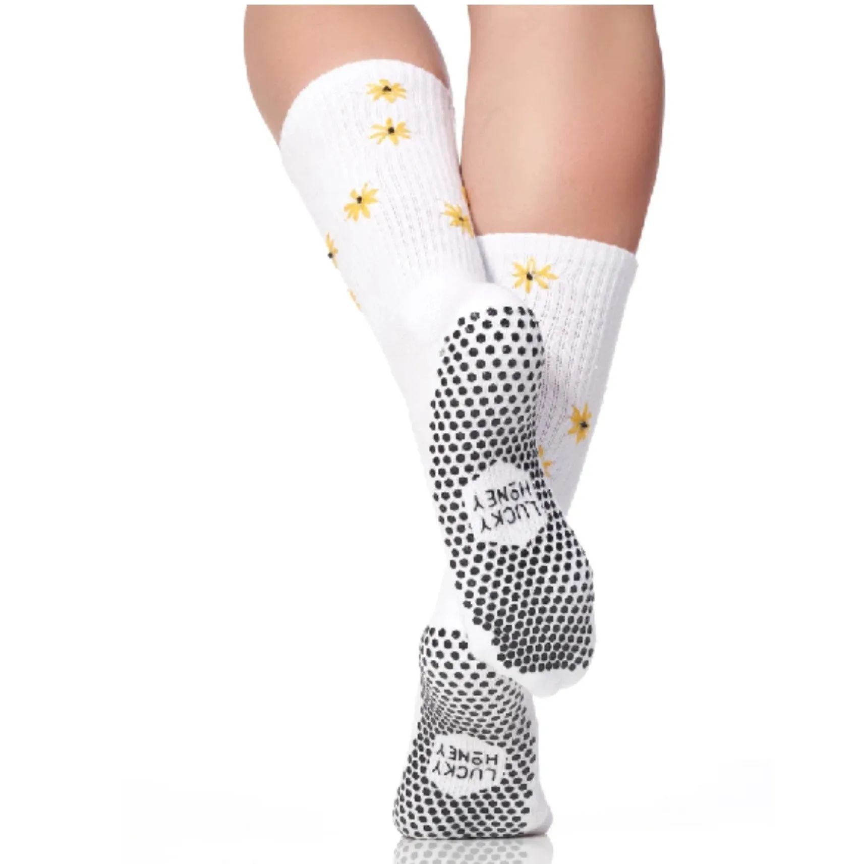 The Tube Grip Sock - Daisy (Barre/Pilates)