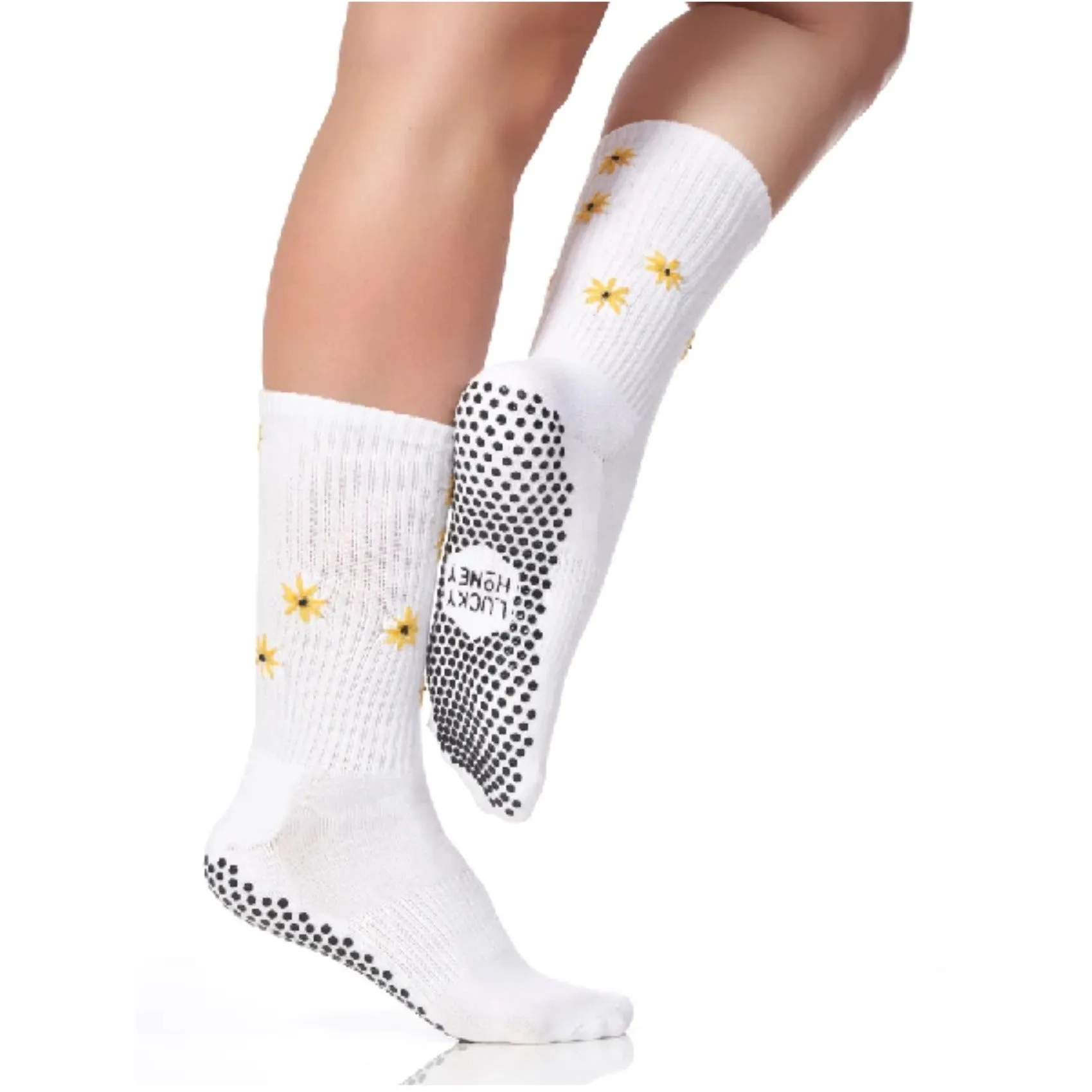 The Tube Grip Sock - Daisy (Barre/Pilates)