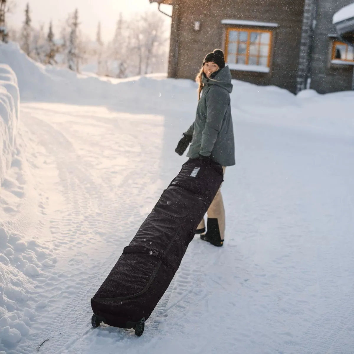 Thule RoundTrip Ski Roller Bag 175cm - Black