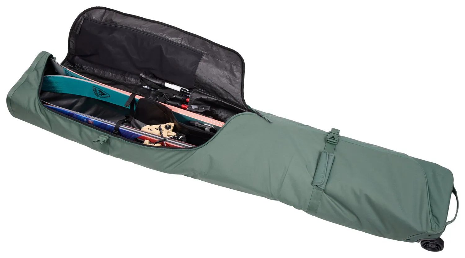 Thule RoundTrip Ski Roller Bag 192cm - Hazy Green