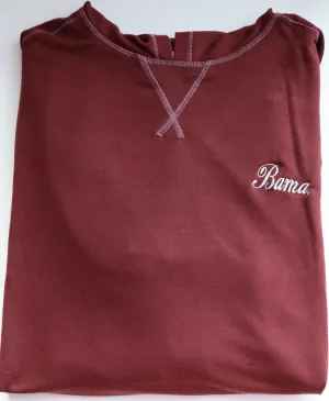 Toes On The Nose Merlot Schooner Hoodie (Bama Script)