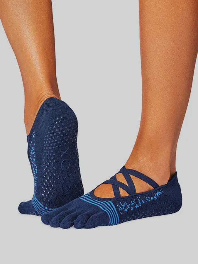 ToeSox Elle Tec Full Toe Women's Yoga Socks
