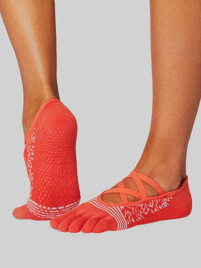 ToeSox Elle Tec Full Toe Women's Yoga Socks