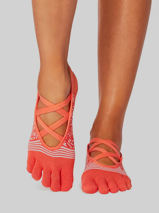 ToeSox Elle Tec Full Toe Women's Yoga Socks