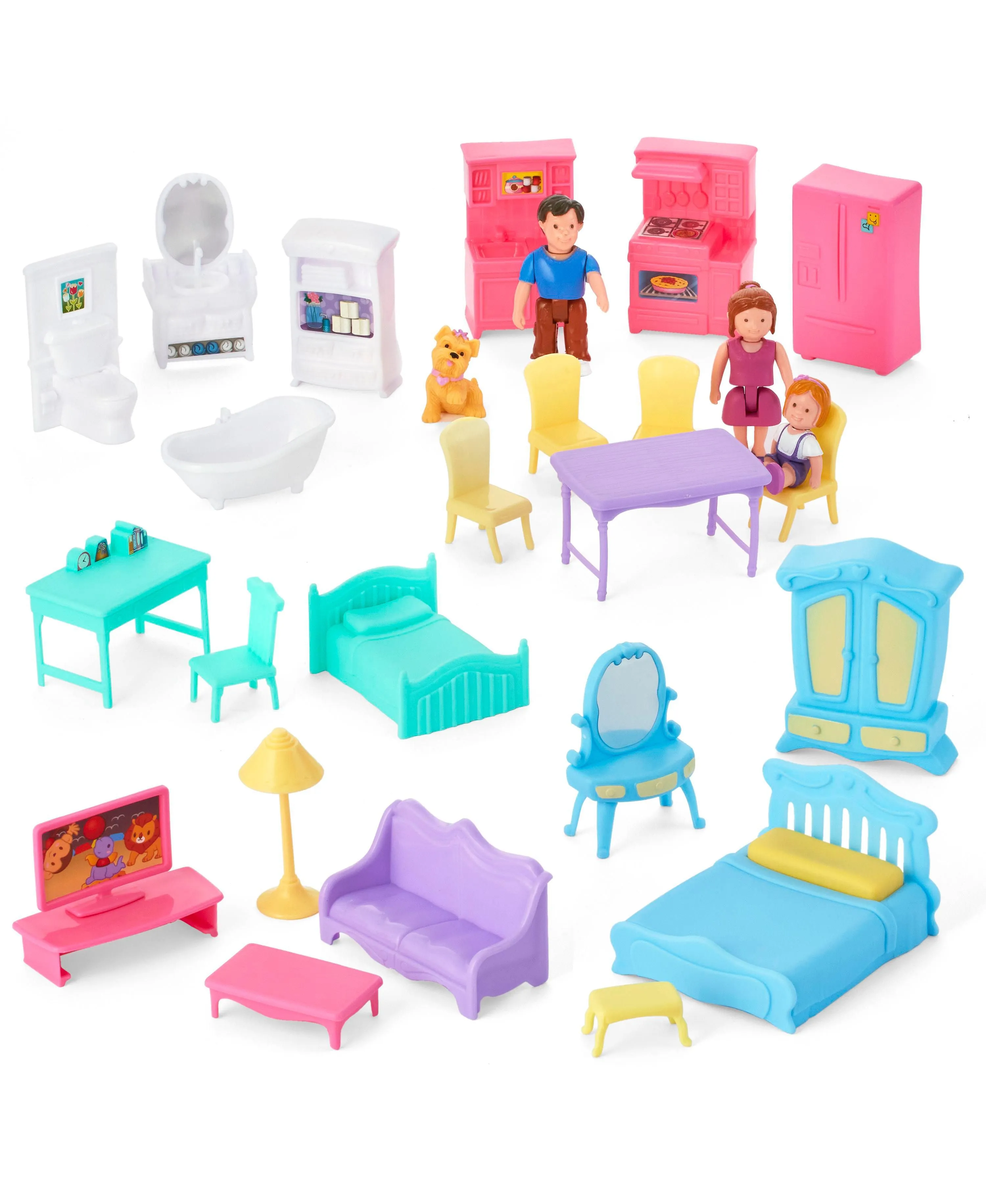 Toys R Us Happy Together Cottage Dollhouse Playset with Sound Effects