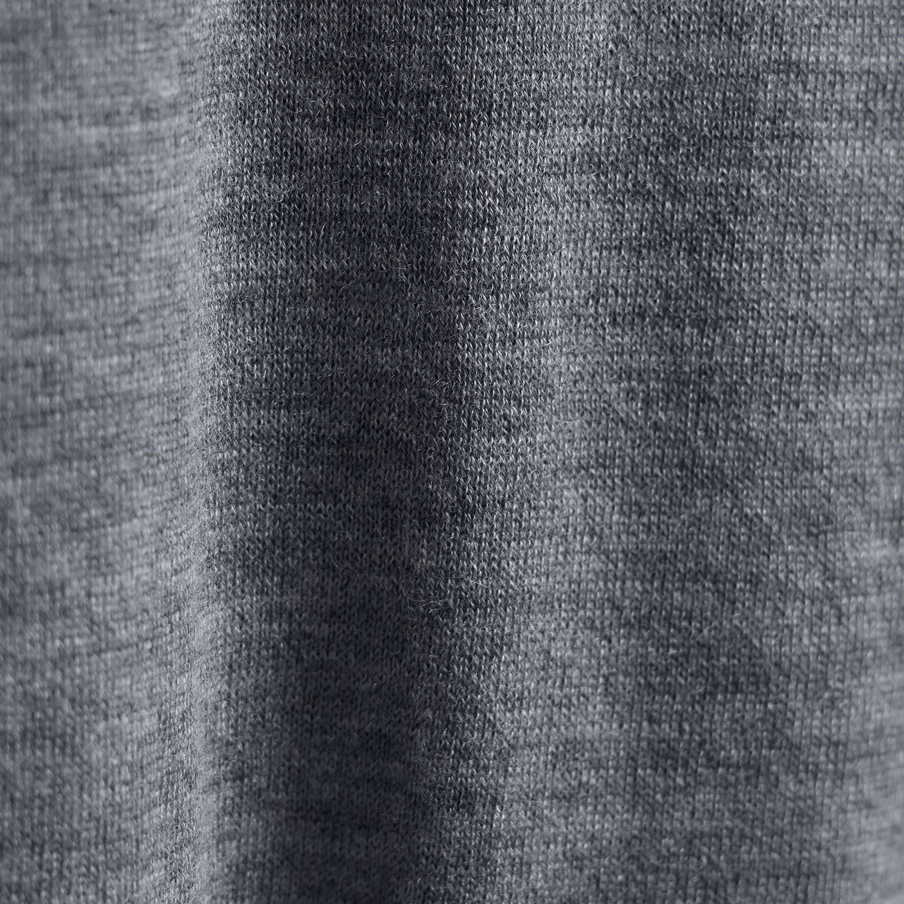 Ultrafine Cashmere V Neck Sweater - Flannel