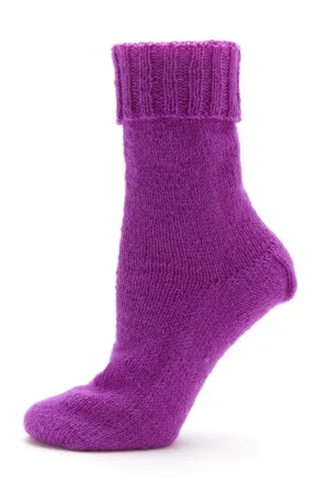 Uni Merino Neons Basic Toe Up Sock