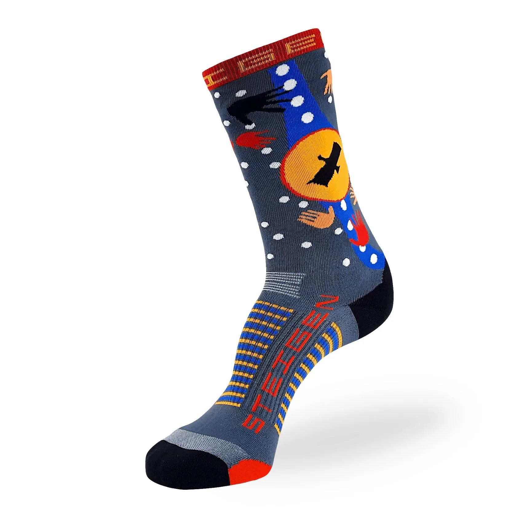 Unisex Steigen 3/4 Length Running Socks