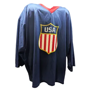 Used Team USA Practice Jersey (Blue/Red)