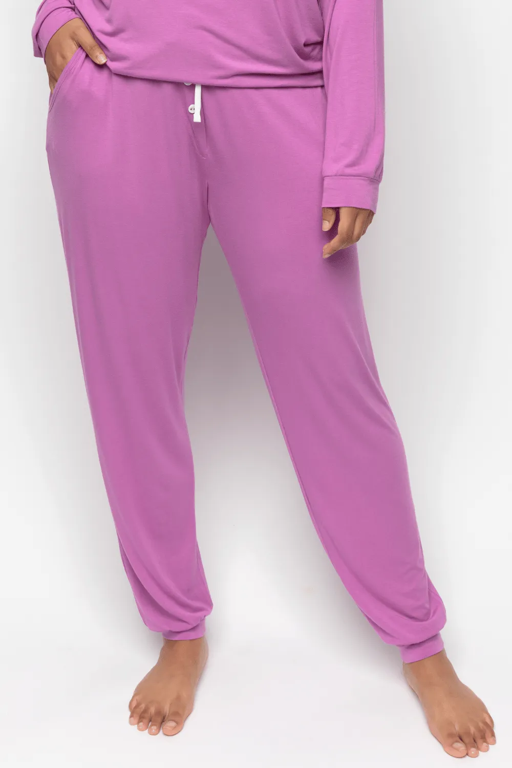 Viola Pink Jersey Pyjama Pants