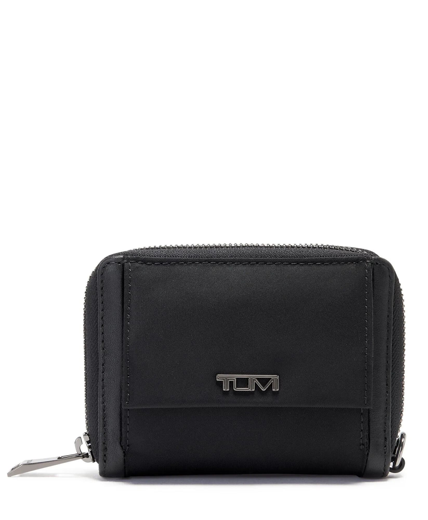 VOYAGEUR SLG Tri-Fold Zip-Around - Black/Gunmetal